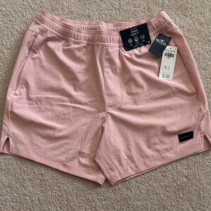Hollister Men's Light Pink 5” Hybrid Shorts